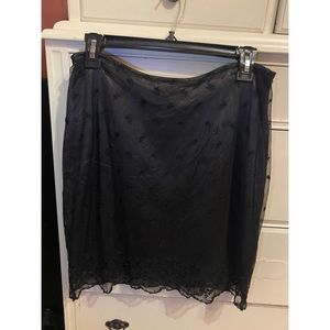 Express black lace skirt! Size 13/14!